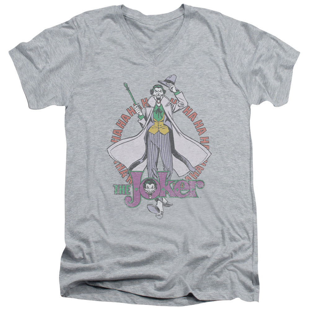 DC Comics Maniacal V-Neck T-Shirt