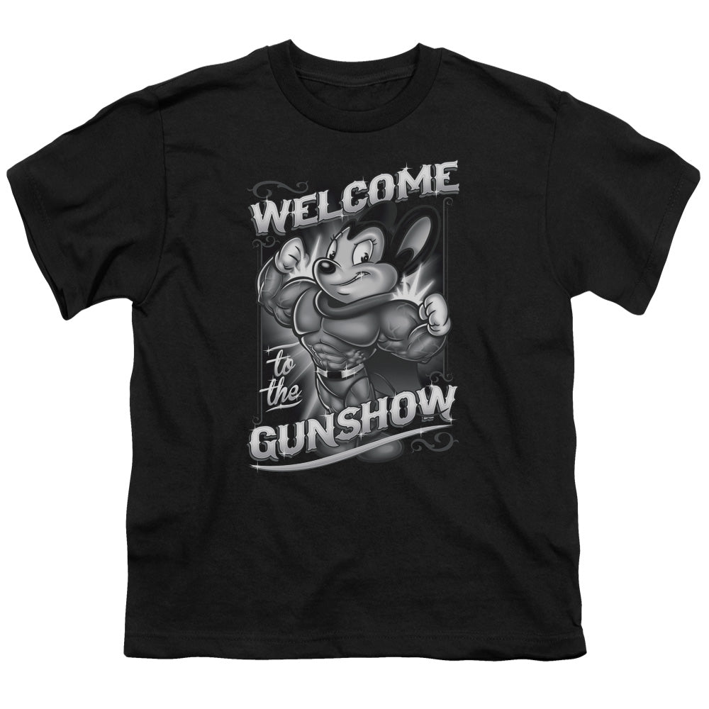 Mighty Mouse Mighty Gunshow Youth/Toddler T-Shirt