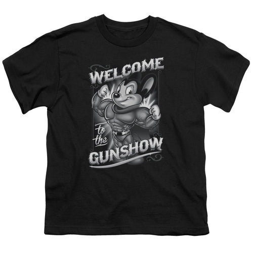 Mighty Mouse Mighty Gunshow Youth/Toddler T-Shirt