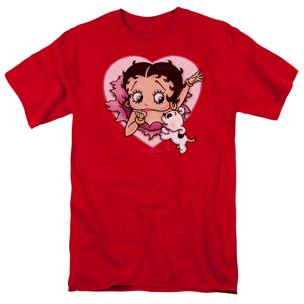 Betty Boop I Love Betty Red T-Shirt