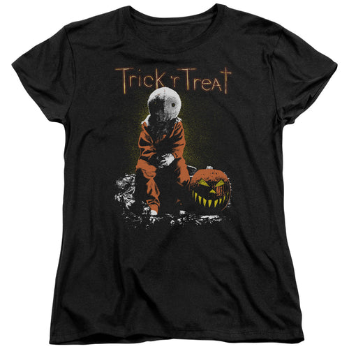 Trick 'r Treat Sitting Sam Womens T-Shirt