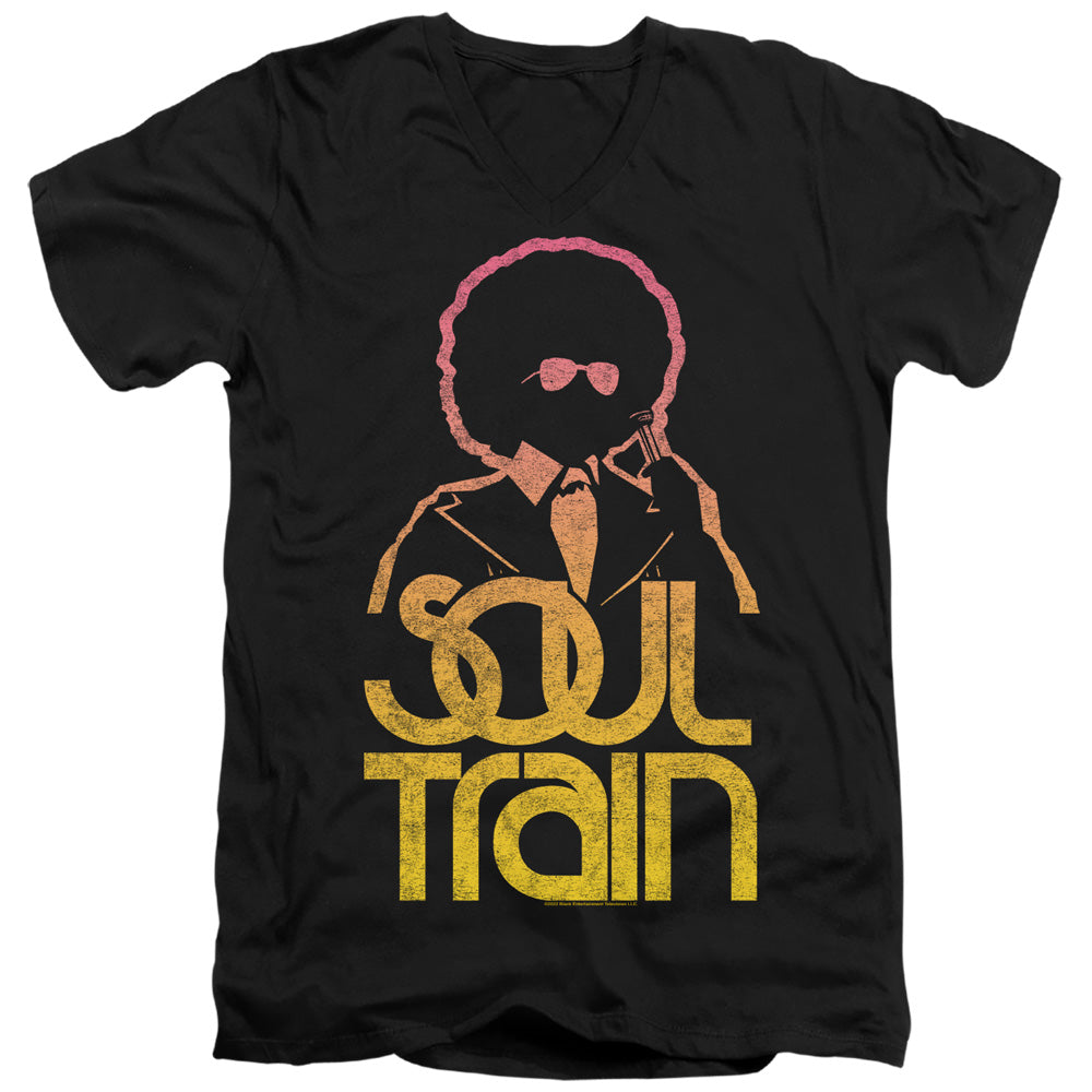 Soul Train Soul Train The Host V-Neck T-Shirt