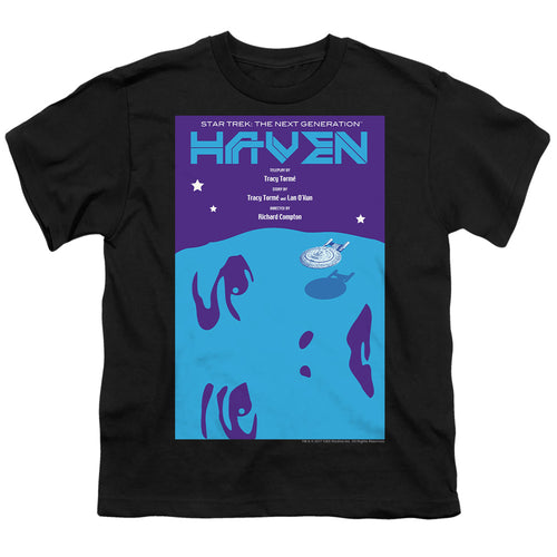 Star Trek Haven Black Youth/Toddler T-Shirt