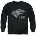 Game of Thrones Startk Winter Is Coming On Black Crewneck Sweatshirt