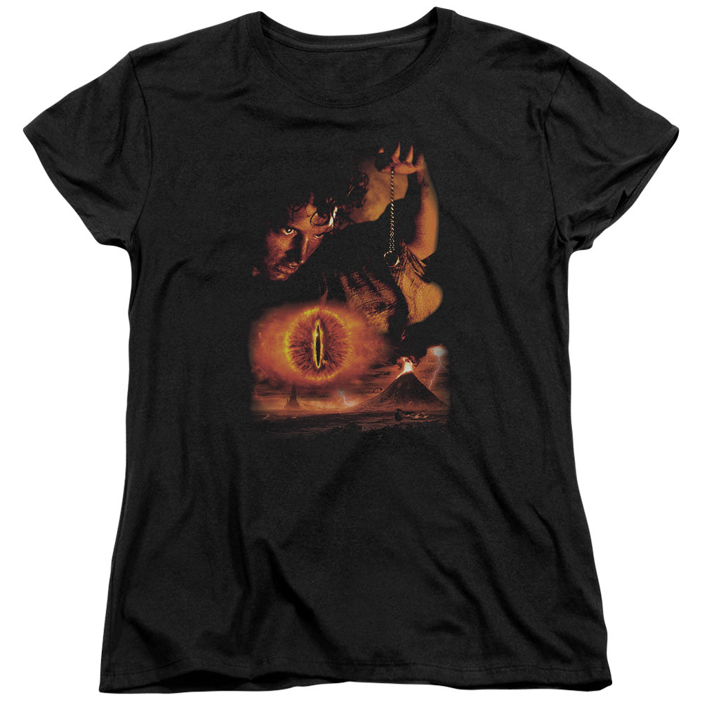 Lord of the Rings Destroy the Ring Womens T-Shirt