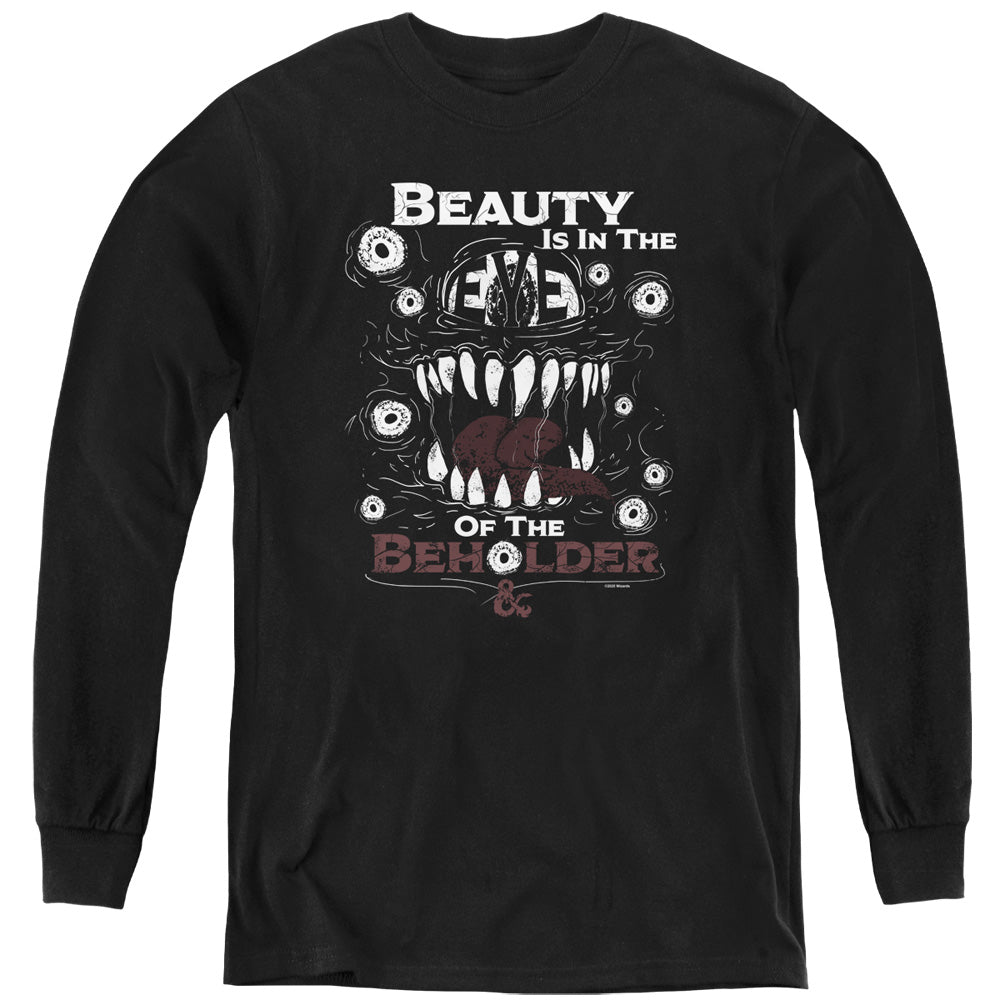 Dungeons & Dragons Beauty Is in the Eye of the Beholder Youth Long Sleeve T-Shirt