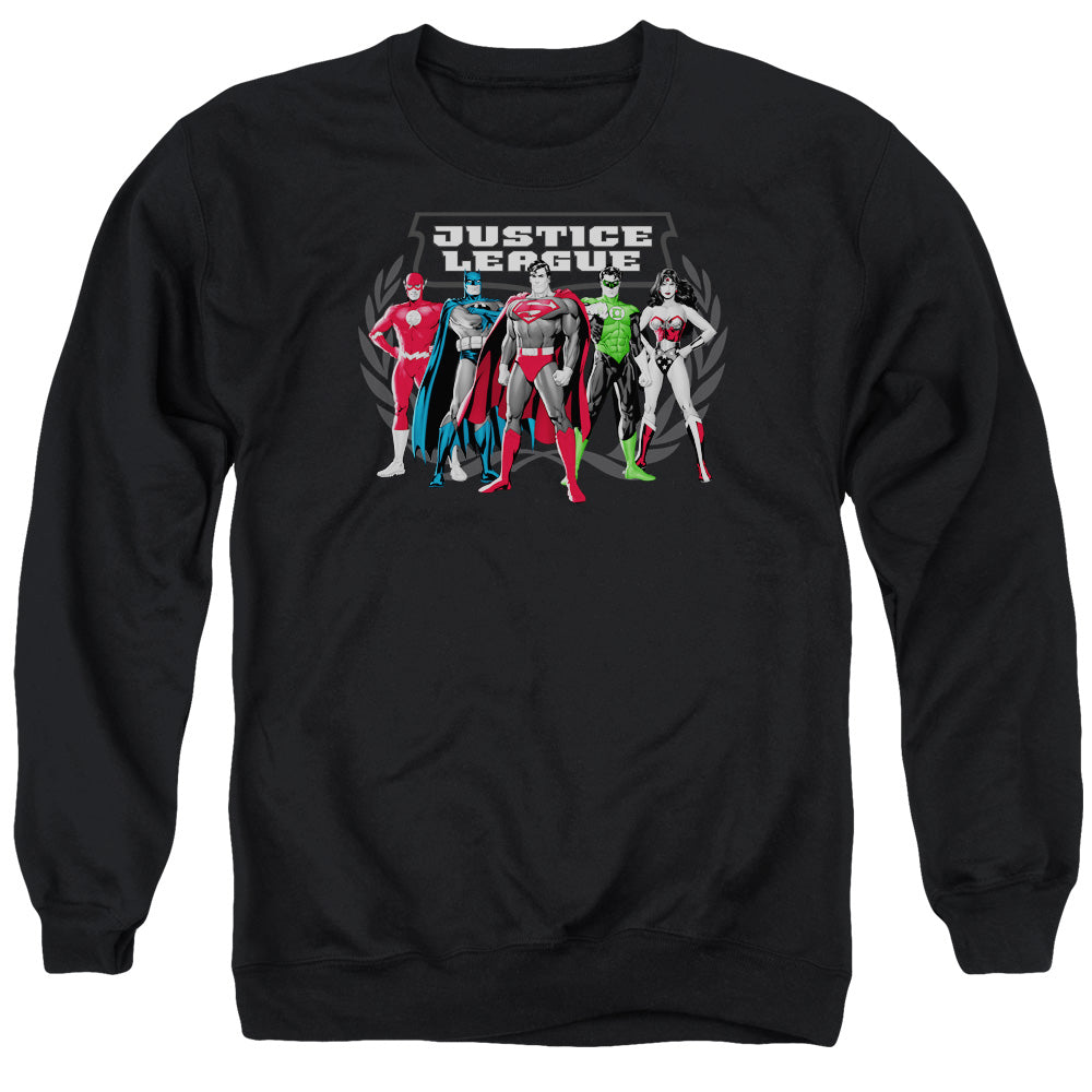 Justice League The Big Five Crewneck Sweatshirt
