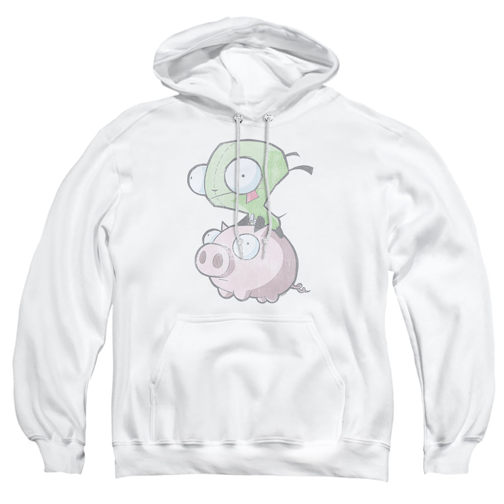Invader Zim Gir And Pig Pullover Hoodie