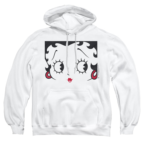 Betty Boop Close Up Pullover Hoodie