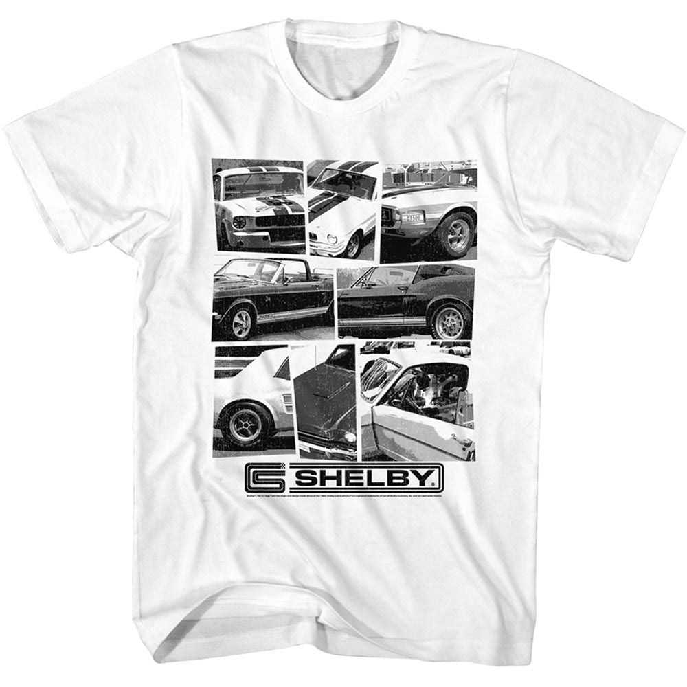 Shelby Cars Carroll Shelby t-shirt in white