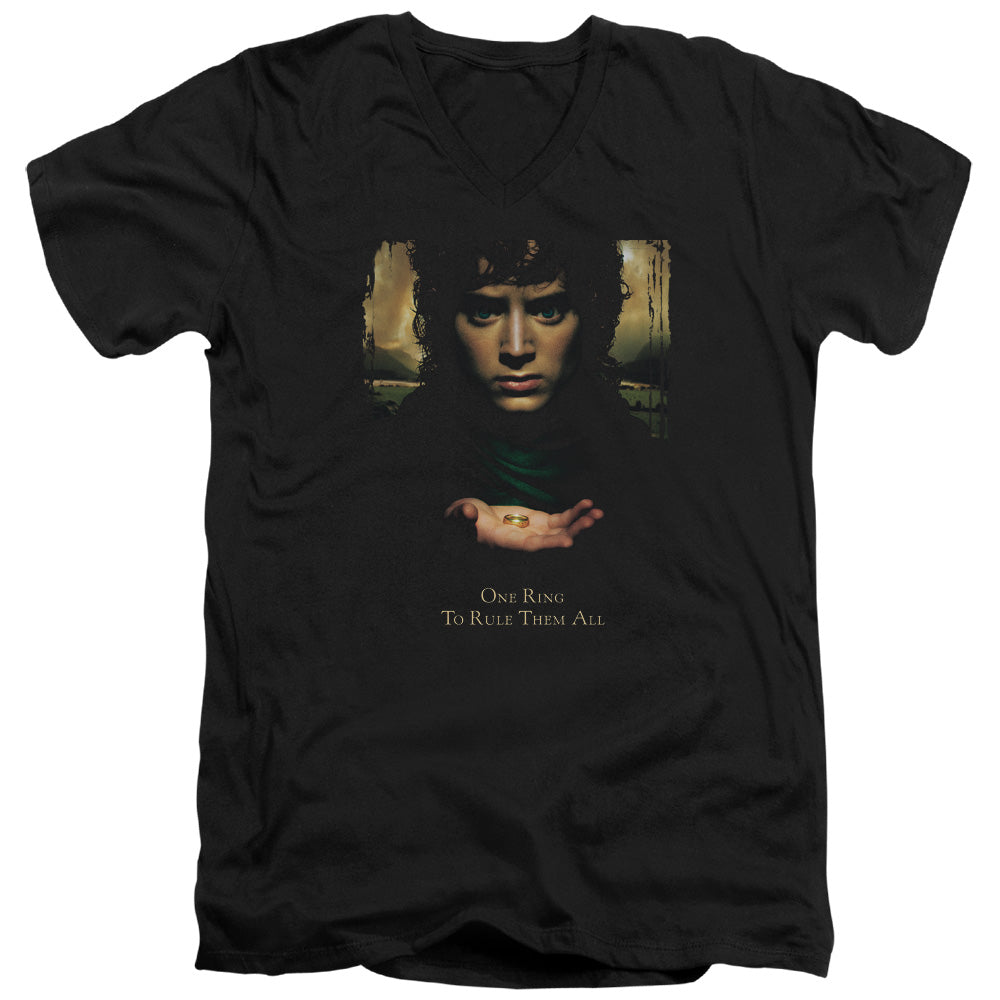Lord of the Rings Frodo One Ring V-Neck T-Shirt