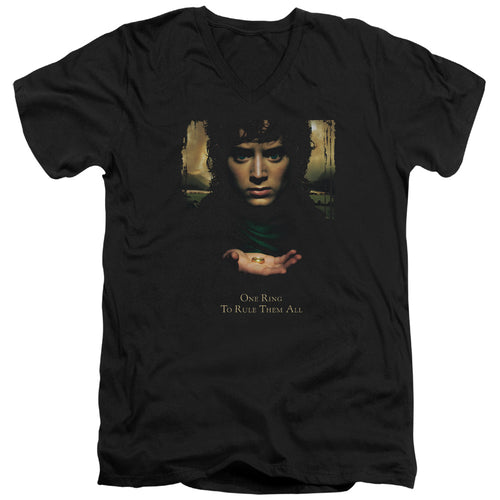 Lord of the Rings Frodo One Ring V-Neck T-Shirt