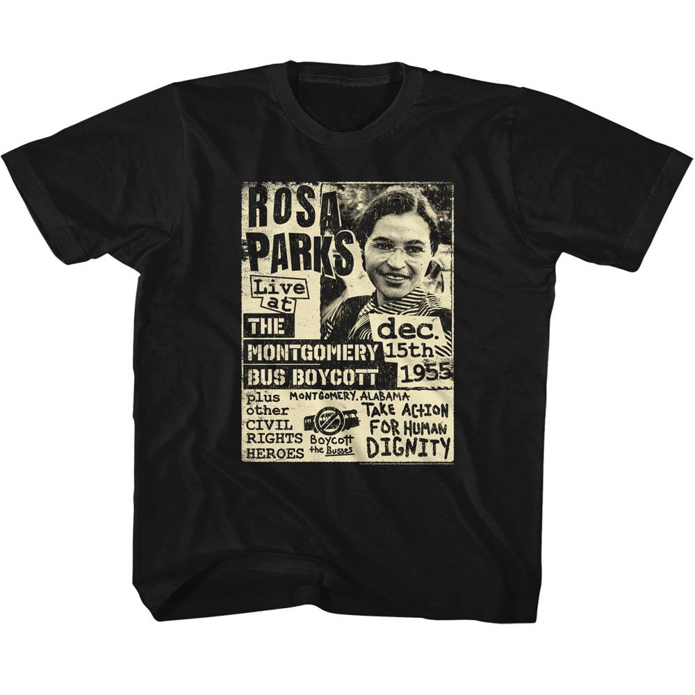 Rosa Parks Bus Boycott Flyer Youth/Toddler T-Shirt