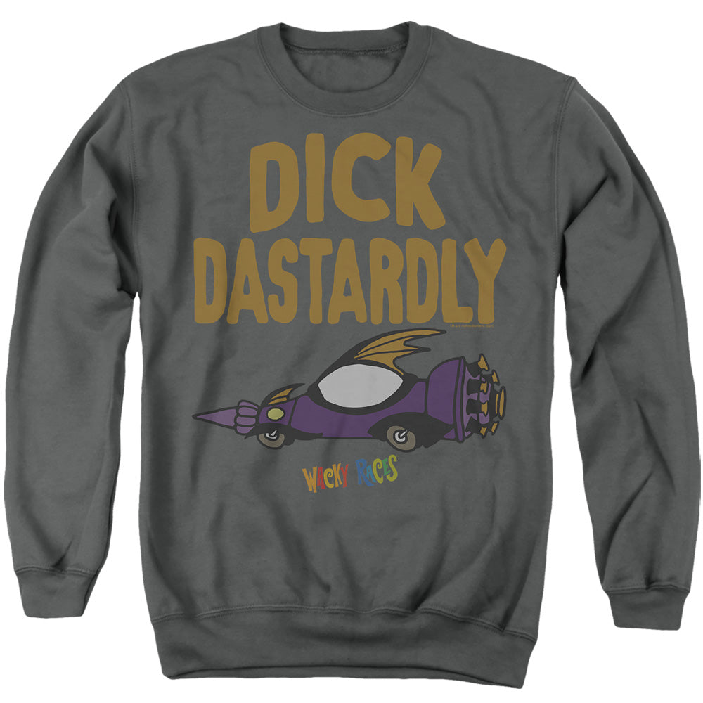 Wacky Races Dick Dastardly Mean Machine Crewneck Sweatshirt