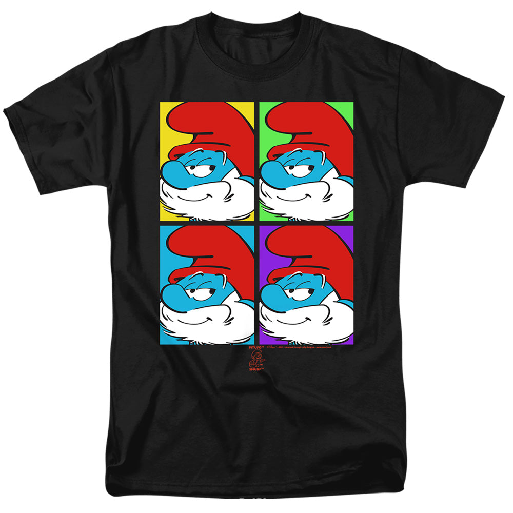 The Smurfs Papa Smurf Tiles T-Shirt