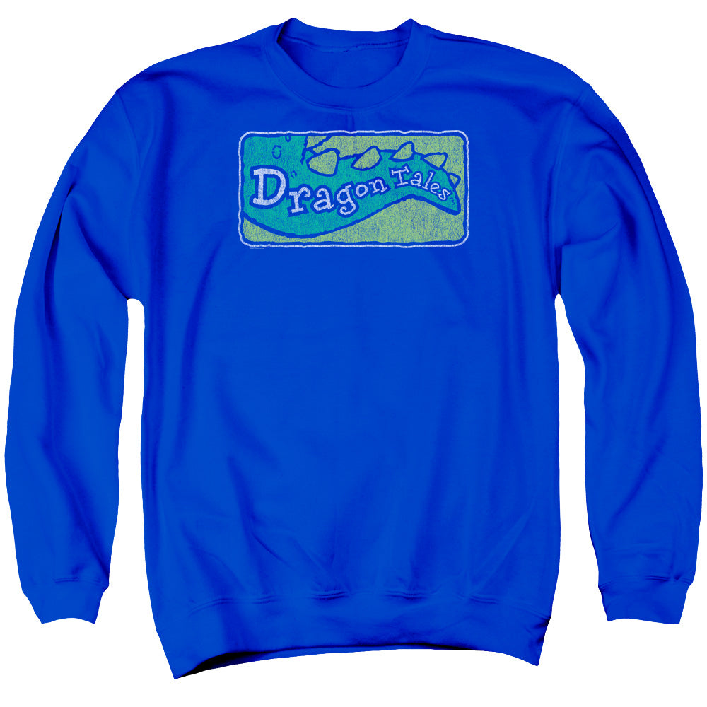 Dragon Tales Logo Distressed Crewneck Sweatshirt