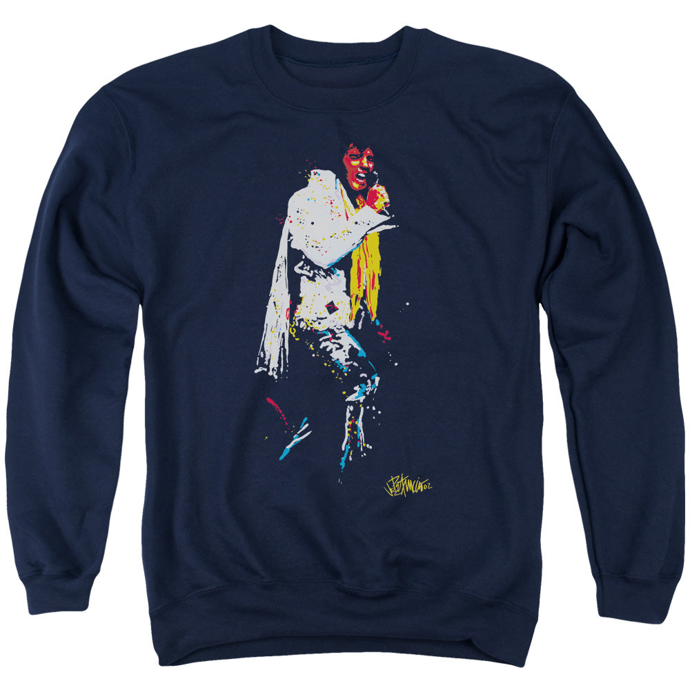 Elvis Presley Yellow Scarf Crewneck Sweatshirt