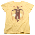 Supergirl Through the Door Womens T-Shirt