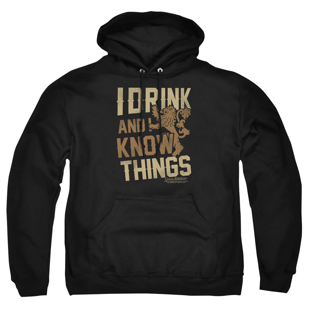 Game of Thrones Know Things Pullover Hoodie