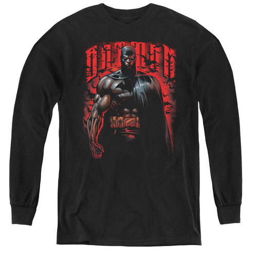 Batman Red Knight Youth Long Sleeve T-Shirt