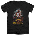 Army of Darkness Bloody Poster V-Neck T-Shirt