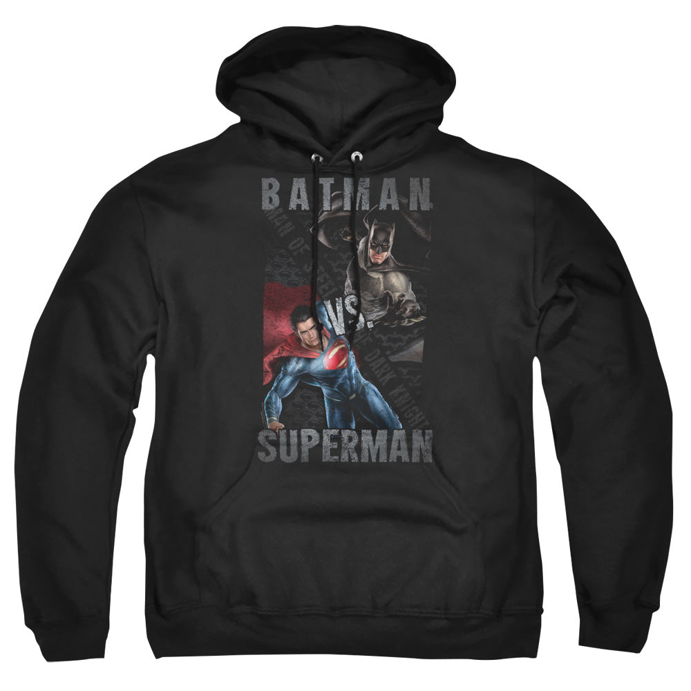 Batman v Superman Hero Split Pullover Hoodie