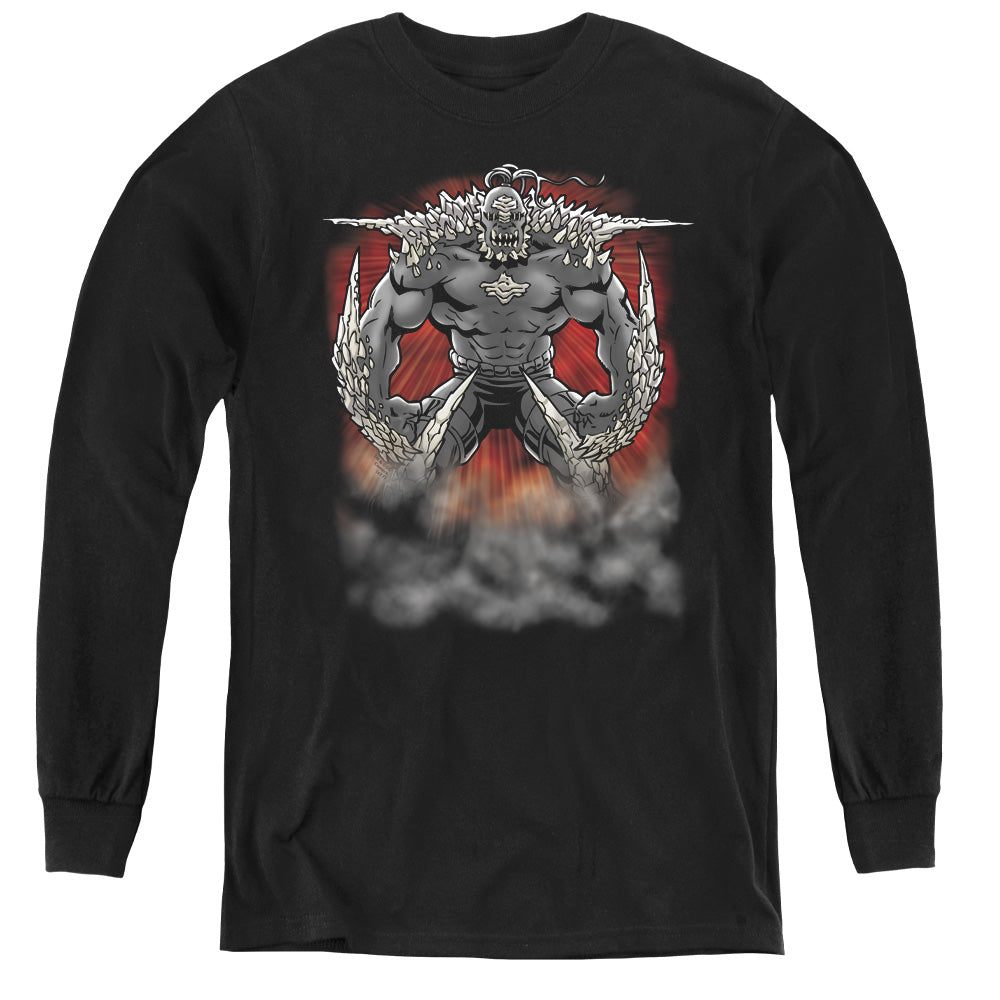 Superman Doomsday Dust Youth Long Sleeve T-Shirt