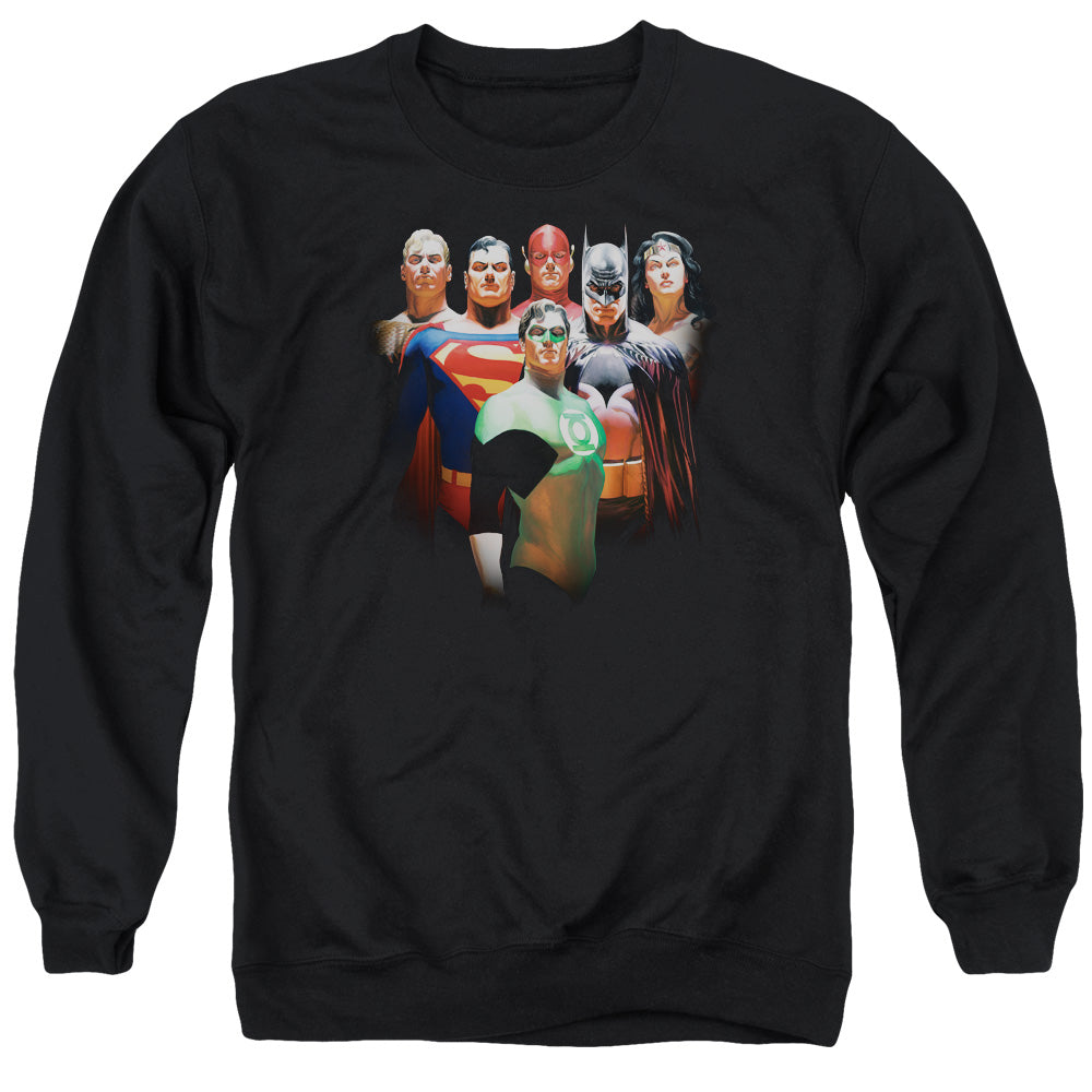 Justice League Roll Call Crewneck Sweatshirt