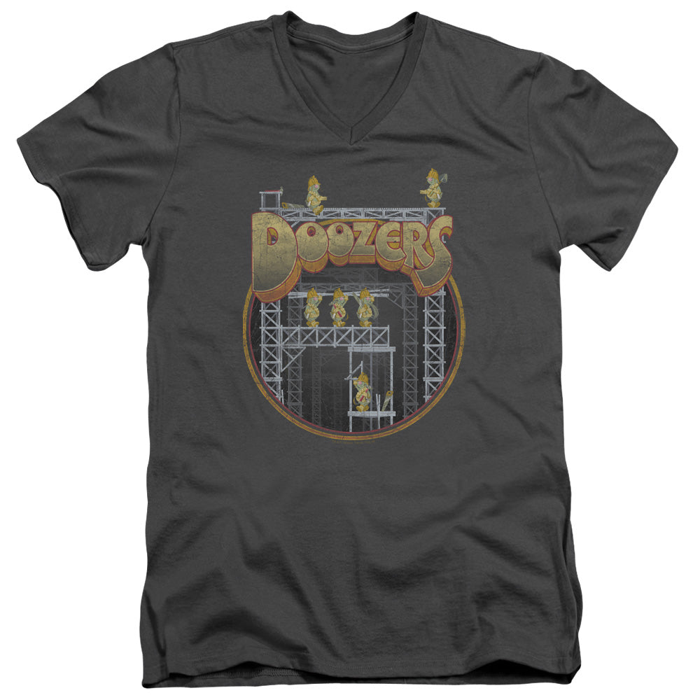 Fraggle Rock Doozers Construction V-Neck T-Shirt