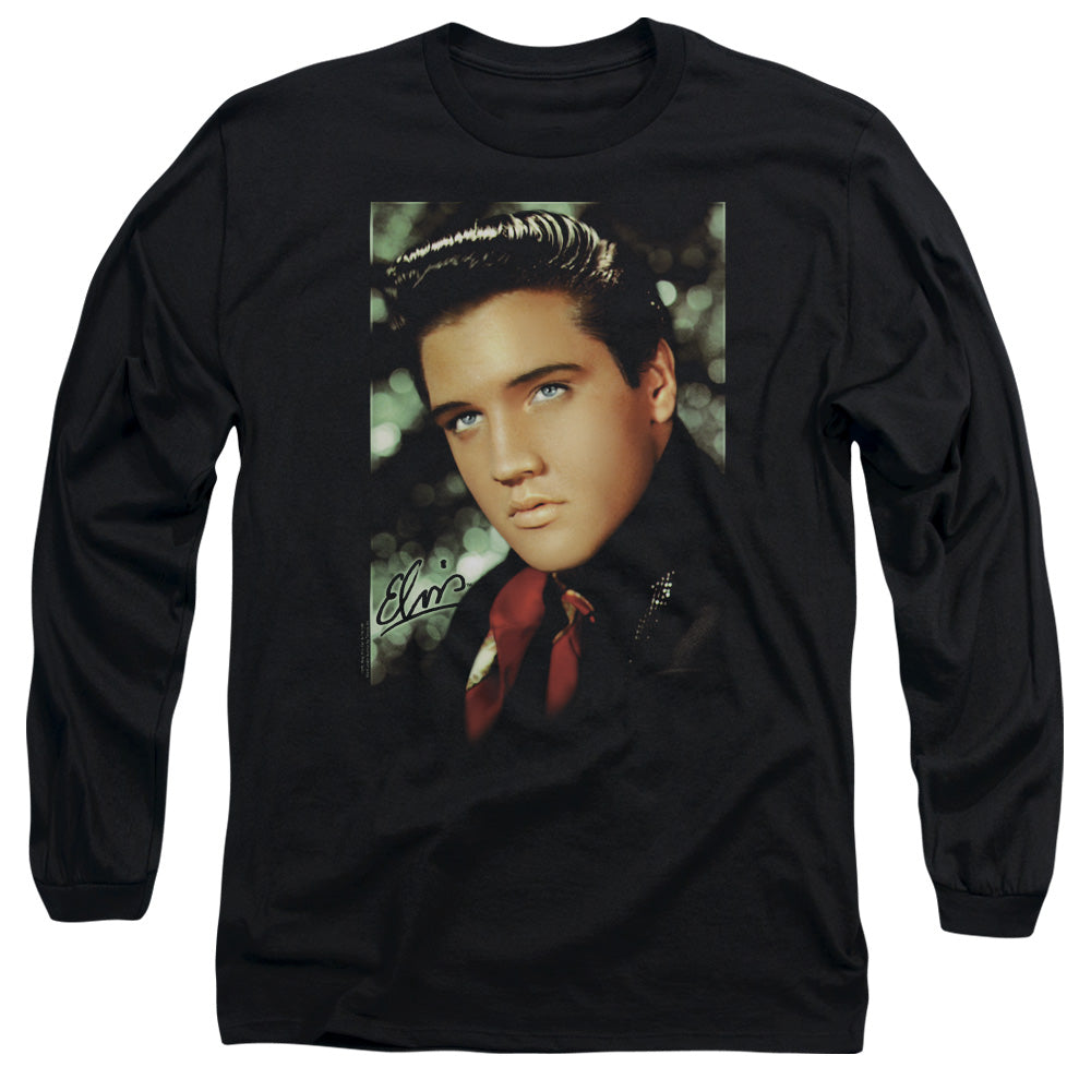 Elvis Presley Red Scarf Long Sleeve T-Shirt