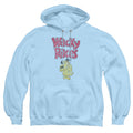 Wacky Races Muttley Snicker on Light Blue Pullover Hoodie
