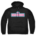 Sesame Street Pink Logo Pullover Hoodie