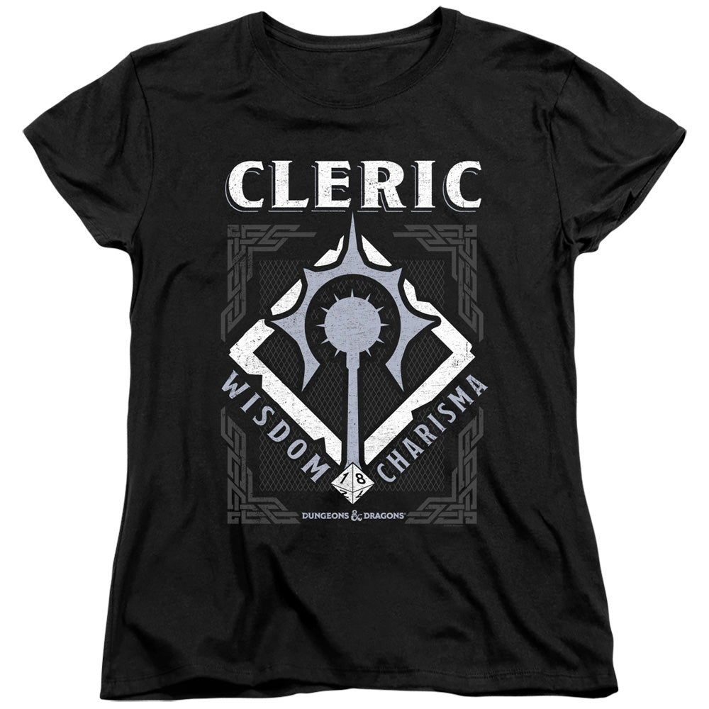 Dungeons & Dragons Cleric Womens T-Shirt