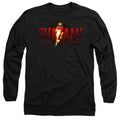 Shazam! Fury of the Gods Movie Logo Long Sleeve T-Shirt