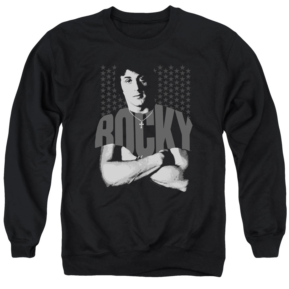 Rocky Arms Crossed Crewneck Sweatshirt