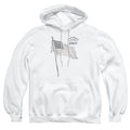 US Army Flag Sketch Pullover Hoodie