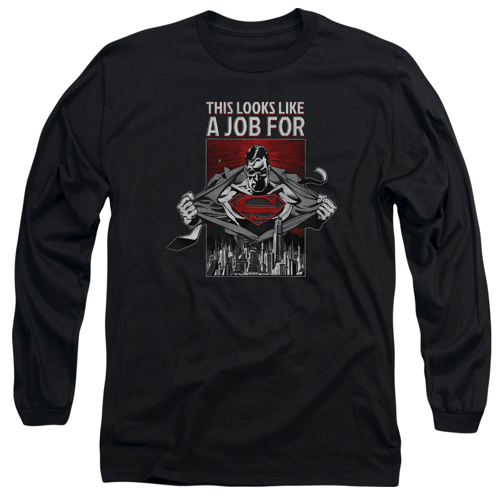 Superman Watchful Eye Long Sleeve T-Shirt