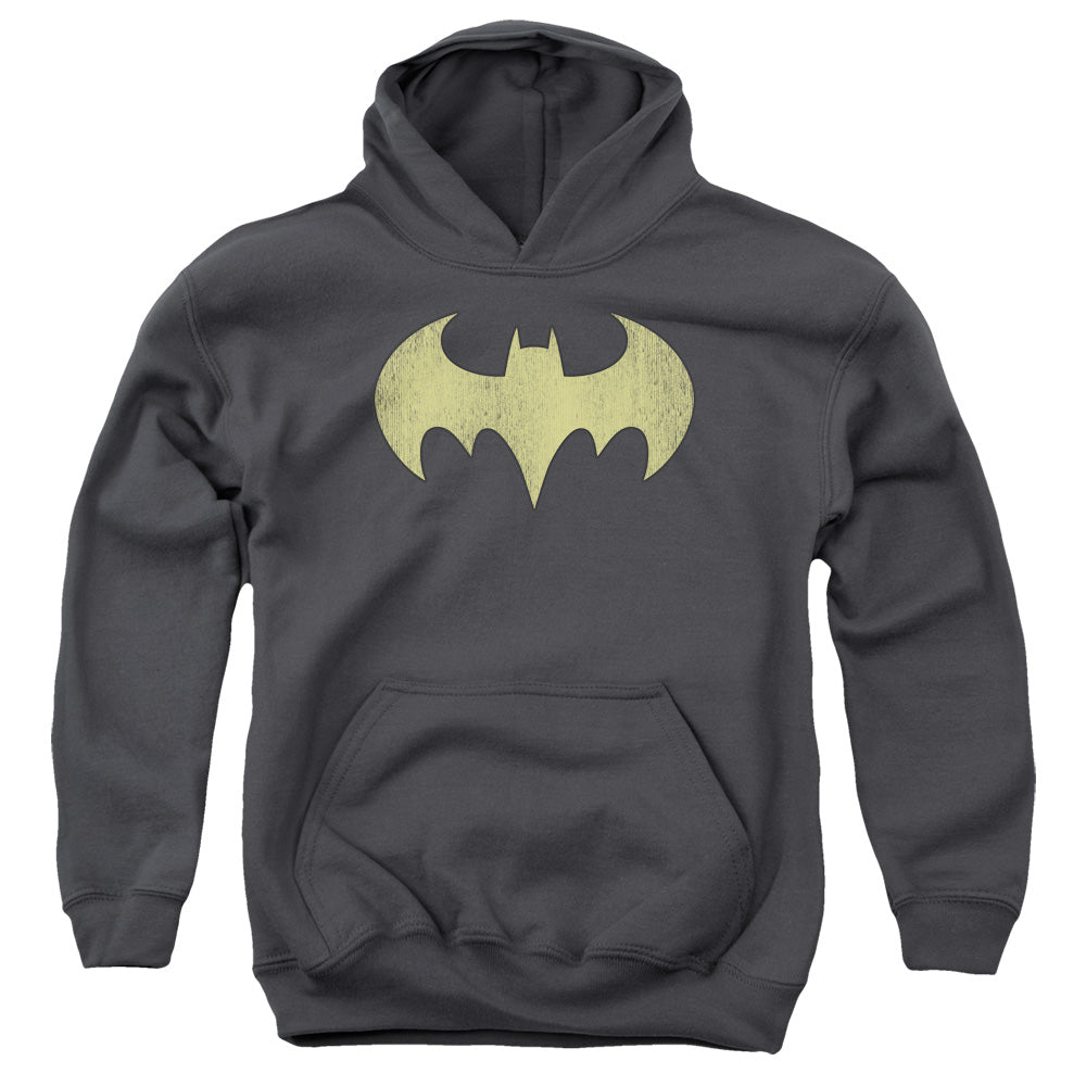 DC Comics Batgirl Logo Distressed Youth Hoodie