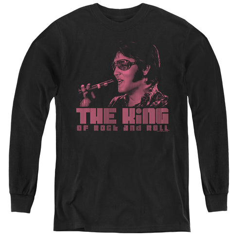 Elvis Presley The King Youth Long Sleeve T-Shirt