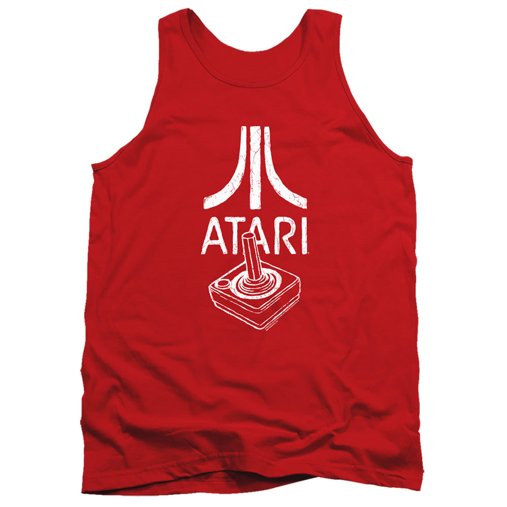 Atari Joystick Logo Red Tank Top