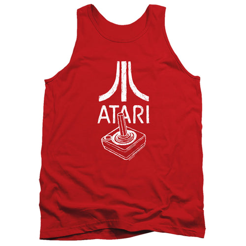 Atari Joystick Logo Red Tank Top