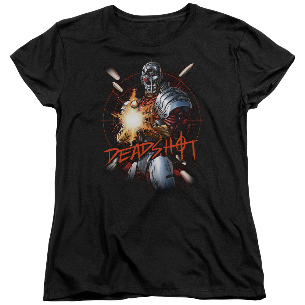 Justice League Deadshot Womens T-Shirt
