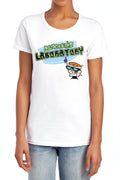 Dexter's Laboratory Logo Womens T-Shirt