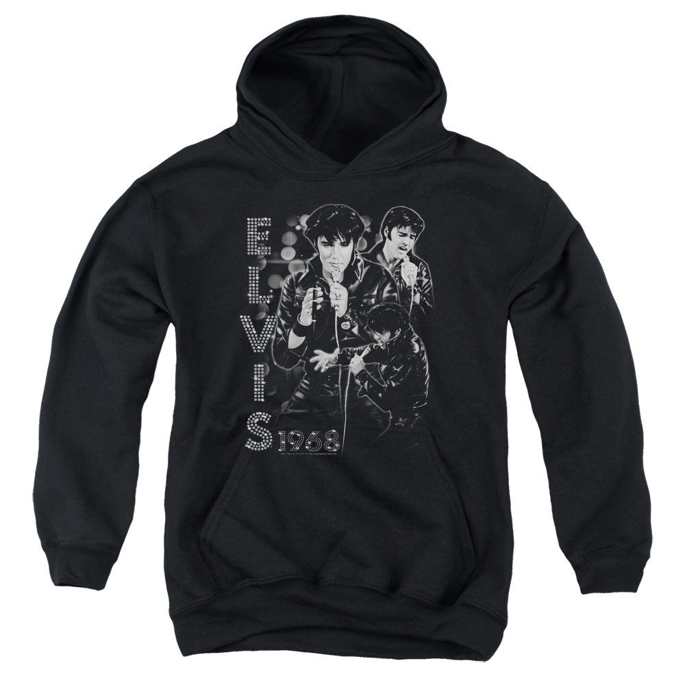 Elvis Presley Leathered Youth Hoodie