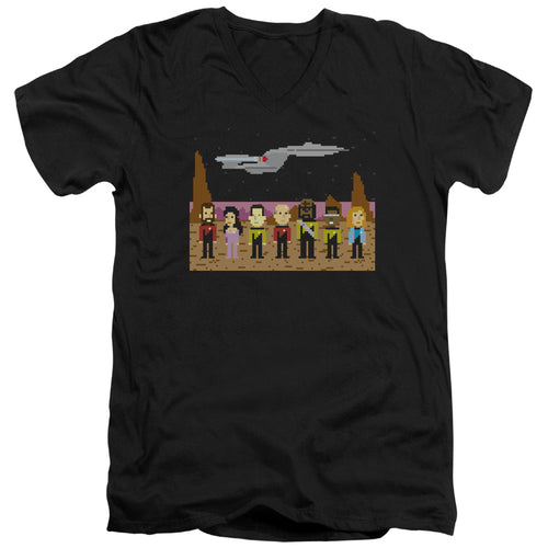 Star Trek TNG Trexel Crew V-Neck T-Shirt