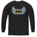 Batman Steel Wings Logo Youth Long Sleeve T-Shirt