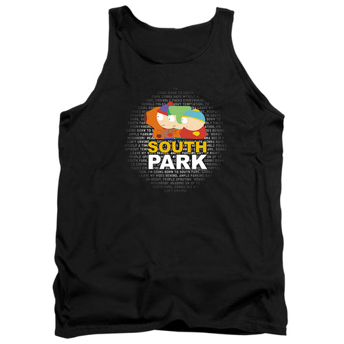 South Park Lyrics Tank Top