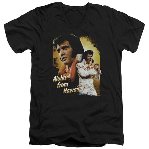 Elvis Presley Aloha V-Neck T-Shirt
