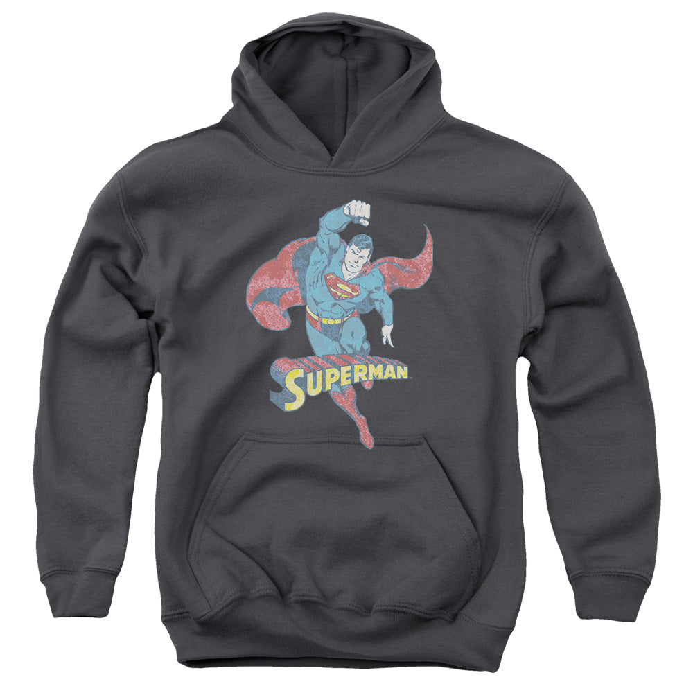 Desaturated Superman Youth Hoodie
