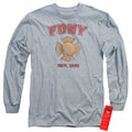 New York City Fdny Vintage Badge Long Sleeve T-Shirt